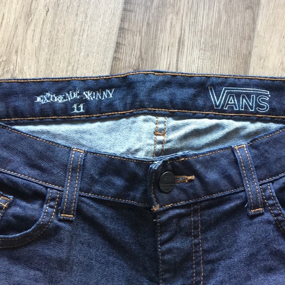 Vans extremely skinny jeans size 11 - Picture 4 of 5